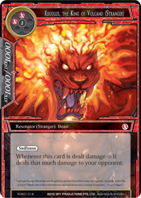 Regulus, the King of Volcano (Stranger) (SDAO1-014) [Alice Origin Starter Deck] - POKÉ JEUX