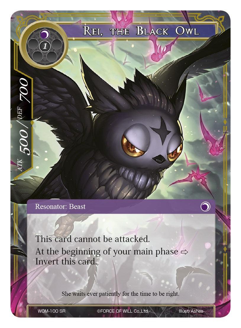 Rei, the Black Owl // Zero (WOM-100) [Winds of the Ominous Moon] - POKÉ JEUX
