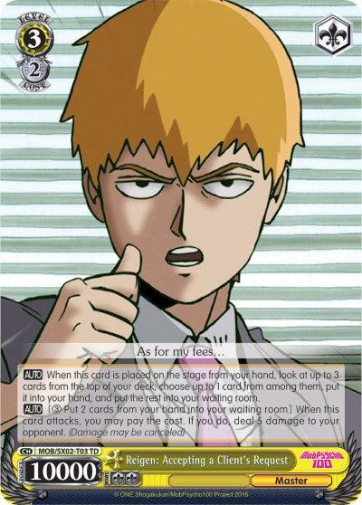 Reigen: Accepting a Client's Request (MOB/SX02-T03 TD) [Mob Psycho 100] - POKÉ JEUX