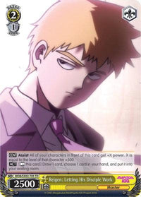 Reigen: Letting His Disciple Work (MOB/SX02-T05 TD) [Mob Psycho 100] - POKÉ JEUX