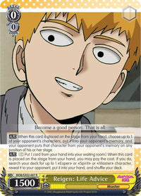 Reigen: Life Advice (MOB/SX02-007 R) [Mob Psycho 100] - POKÉ JEUX