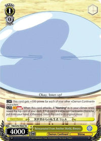 Reincarnated From Another World, Rimuru (TSK/S70-TE04 TD) [That Time I Got Reincarnated as a Slime] - POKÉ JEUX