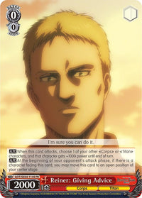 Reiner: Giving Advice (Foil) [Attack On Titan: Final Season] - POKÉ JEUX