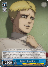 Reiner: Gloating (Foil) [Attack On Titan: Final Season] - POKÉ JEUX
