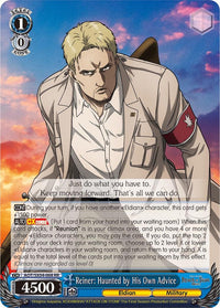 Reiner: Haunted by His Own Advice [Attack On Titan: Final Season] - POKÉ JEUX