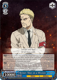 Reiner: Man on a Mission (Foil) [Attack On Titan: Final Season] - POKÉ JEUX