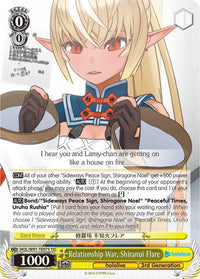 Relationship War, Shiranui Flare (HOL/W91-TE075 TD) [hololive production] - POKÉ JEUX