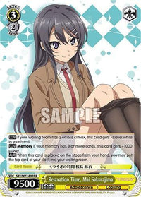 Relaxation Time, Mai Sakurajima [Rascal Does Not Dream of a Dreaming Girl] - POKÉ JEUX