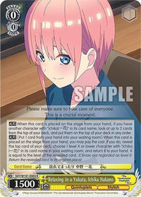 Relaxing in a Yukata, Ichika Nakano (5HY/W101-E003 R) [The Quintessential Quintuplets Movie] - POKÉ JEUX