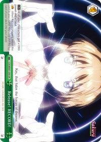 Release! RECORD! (CCS/WX01-054 CR) [Cardcaptor Sakura: Clear Card] - POKÉ JEUX