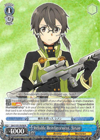 Reliable Reinforcement, Sinon (SAO/S51-E076 R) [Sword Art Online The Movie: -Ordinal Scale-] - POKÉ JEUX