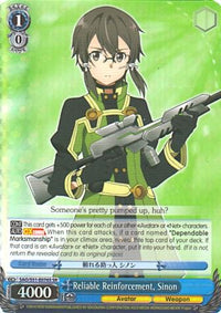 Reliable Reinforcement, Sinon (SAO/S51-E076S SR) [Sword Art Online The Movie: -Ordinal Scale-] - POKÉ JEUX