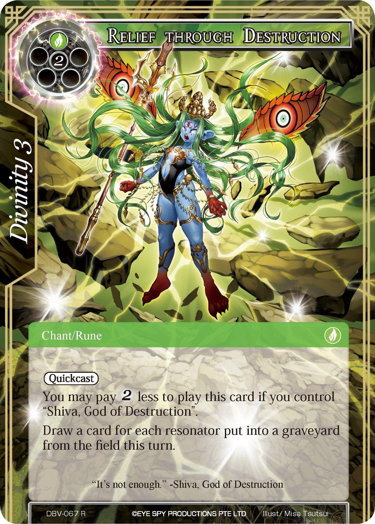 Relief through Destruction (DBV-067) [The Decisive Battle of Valhalla] - POKÉ JEUX
