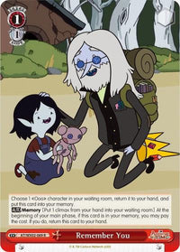 Remember You (AT/WX02-069 R) [Adventure Time] - POKÉ JEUX