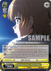 Reminiscence, Nana Daiba (RSL/S98-E019 C) [Revue Starlight The Movie] - POKÉ JEUX