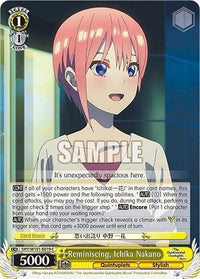 Reminiscing, Ichika Nakano (5HY/W101-E019 C) [The Quintessential Quintuplets Movie] - POKÉ JEUX