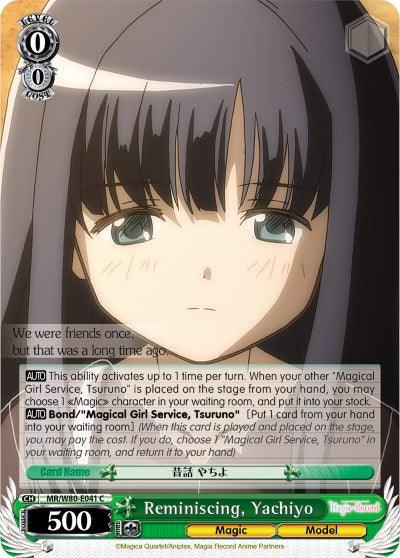 Reminiscing, Yachiyo (MR/W80-E041 C) [Magia Record: Puella Magi Madoka Magica [Side Story] (Anime)] - POKÉ JEUX