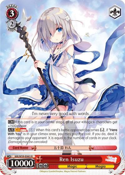 Ren Isuzu (MR/W59-E063 R) [Magia Record: Puella Magi Madoka Magica [Side Story] (Mobile)] - POKÉ JEUX