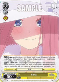 Rena (5HY/W90-E014 C) [The Quintessential Quintuplets 2] - POKÉ JEUX