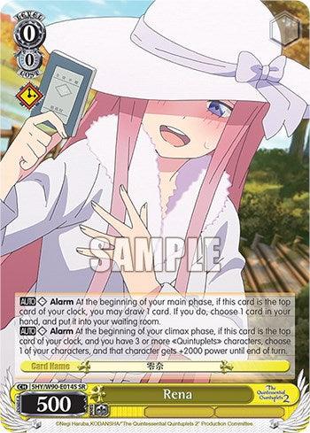 Rena (5HY/W90-E014S SR) [The Quintessential Quintuplets 2] - POKÉ JEUX