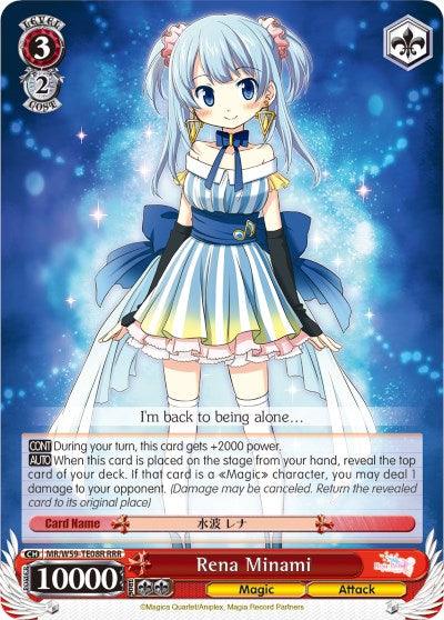 Rena Minami (MR/W59-TE08R RRR) [Magia Record: Puella Magi Madoka Magica [Side Story] (Mobile)] - POKÉ JEUX