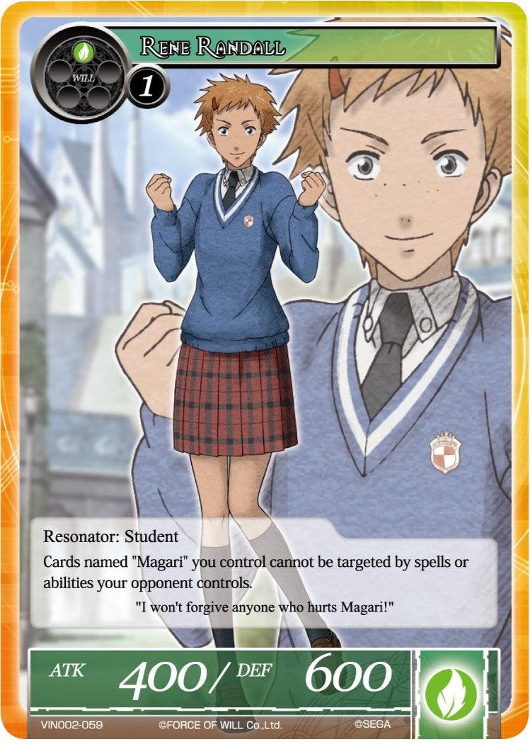 Rene Randall (VIN002-059) [Vingolf 2: Valkyria Chronicles] - POKÉ JEUX