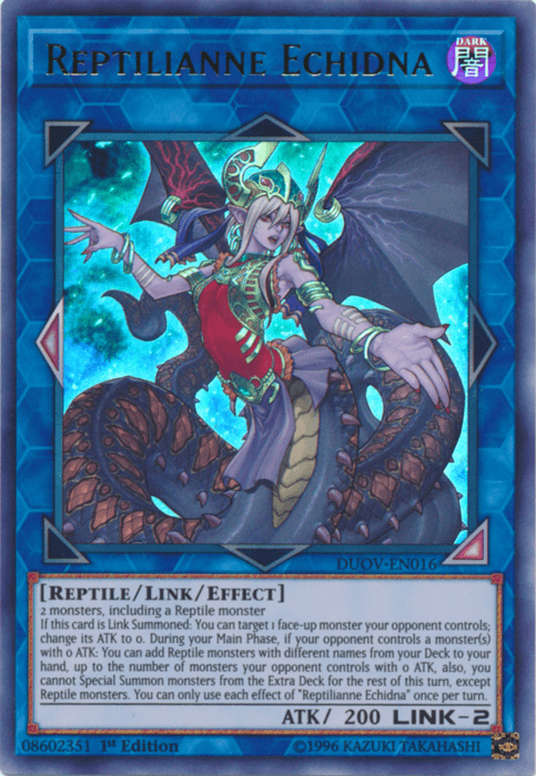 Reptilianne Echidna [DUOV-EN016] Ultra Rare - POKÉ JEUX