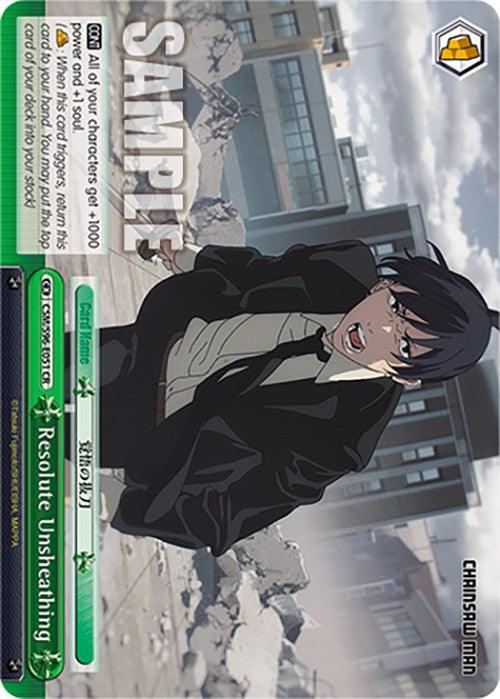 Resolute Unsheathing (CSM/S96-E051 CR) [Chainsaw Man] - POKÉ JEUX
