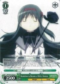 Resolution to Become a Witch, Homura (MM/W35-E039 U) [Puella Magi Madoka Magica the Movie -Rebellion-] - POKÉ JEUX