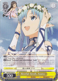 Restful Stroll, Asuna (SAO/S47-E012 C) [Sword Art Online Re: Edit] - POKÉ JEUX