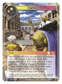 Restoration (WOM-116) [Winds of the Ominous Moon] - POKÉ JEUX