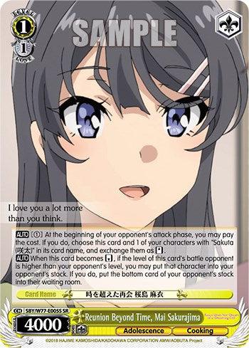 Reunion Beyond Time, Mai Sakurajima (Foil) [Rascal Does Not Dream of a Dreaming Girl] - POKÉ JEUX