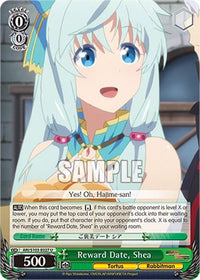 Reward Date, Shea (ARI/S103-E027 U) [Arifureta: From Commonplace to World's Strongest] - POKÉ JEUX