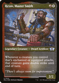 Reyav, Master Smith (Foil Etched) [Multiverse Legends] - POKÉ JEUX