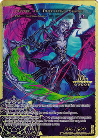 Rezzard, the Undead Lord // Rezzard, the Desecrating Vampire (RCS-026 JR) [10th Anniversary: Ruler Collection Set] - POKÉ JEUX