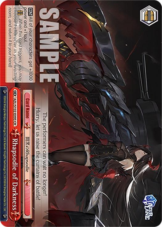 Rhapsodie of Darkness (AZL/S102-E095 CR) [Azur Lane] - POKÉ JEUX