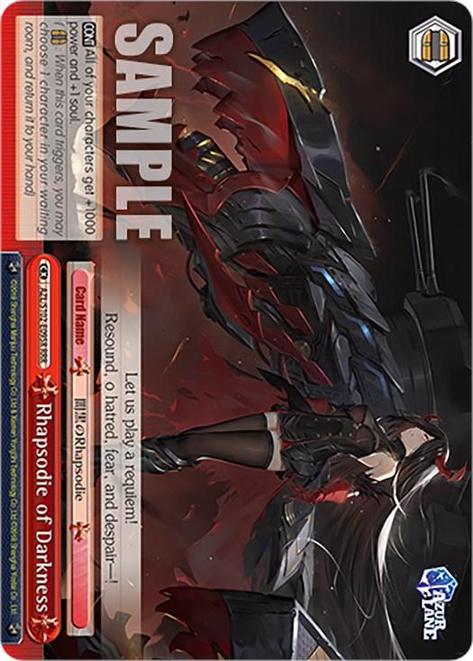 Rhapsodie of Darkness (AZL/S102-E095R RRR) [Azur Lane] - POKÉ JEUX