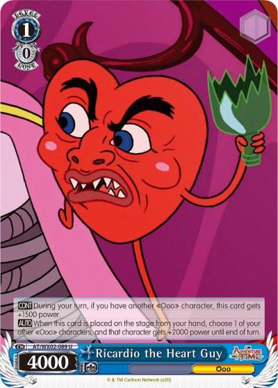 Ricardio the Heart Guy (AT/WX02-089 U) [Adventure Time] - POKÉ JEUX