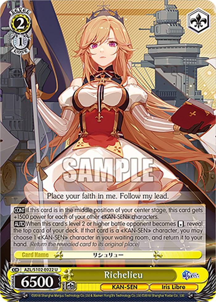 Richelieu (AZL/S102-E022 U) [Azur Lane] - POKÉ JEUX
