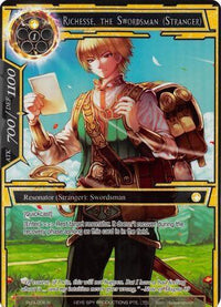 Richesse, the Swordsman (Stranger) (Full Art) (PofA-006) [Alice Origin IV: Prologue of Attoractia] - POKÉ JEUX