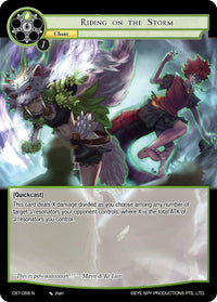 Riding on the Storm (CST-056 N) [Clash of the Star Trees] - POKÉ JEUX
