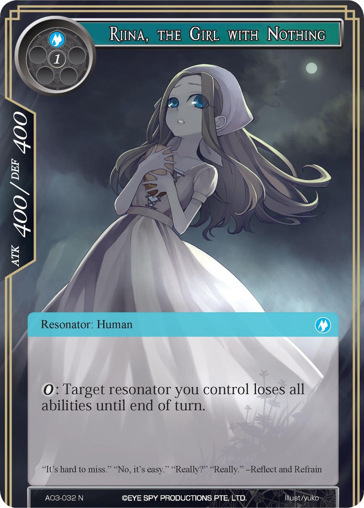 Riina, the Girl with Nothing (AO3-032) [Alice Origin III] - POKÉ JEUX