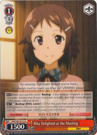 Rika Delighted at the Meeting (SAO/S47-E111 U) [Sword Art Online Re: Edit] - POKÉ JEUX