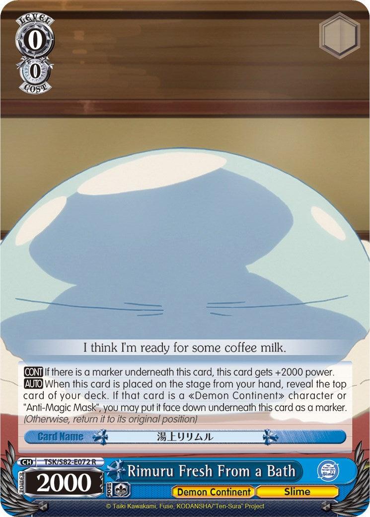 Rimuru Fresh From a Bath (TSK/S82-E072 R) [That Time I Got Reincarnated as a Slime Vol.2] - POKÉ JEUX