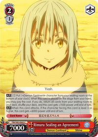 Rimuru Sealing an Agreement (TSK/S82-E062 C) [That Time I Got Reincarnated as a Slime Vol.2] - POKÉ JEUX