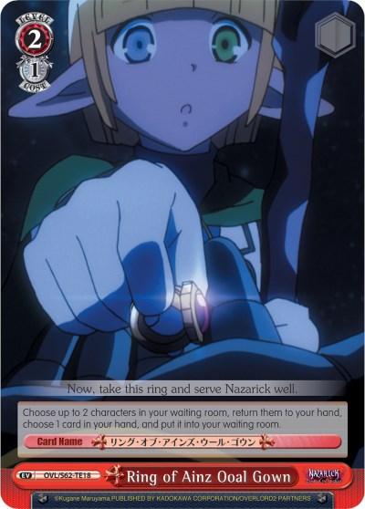 Ring of Ainz Ooal Gown (OVL/S62-TE18 TD) [Nazarick: Tomb of the Undead] - POKÉ JEUX