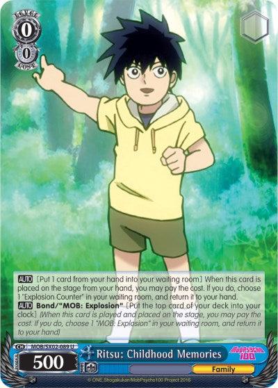 Ritsu: Childhood Memories (MOB/SX02-089 U) [Mob Psycho 100] - POKÉ JEUX
