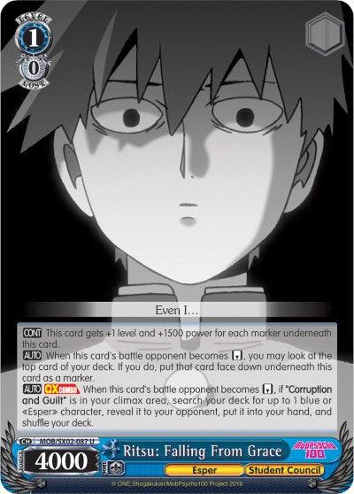 Ritsu: Falling From Grace (MOB/SX02-087 U) [Mob Psycho 100] - POKÉ JEUX