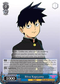 Ritsu Kageyama (MOB/SX02-070 RR) [Mob Psycho 100] - POKÉ JEUX