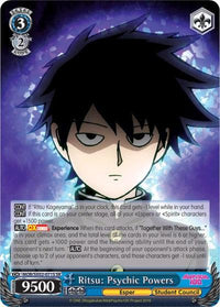 Ritsu: Psychic Powers (MOB/SX02-071S SR) [Mob Psycho 100] - POKÉ JEUX